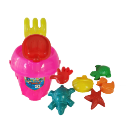 BALDINHO DE PRAIA ENCANTADO C/10P&Ccedil;S 28CM